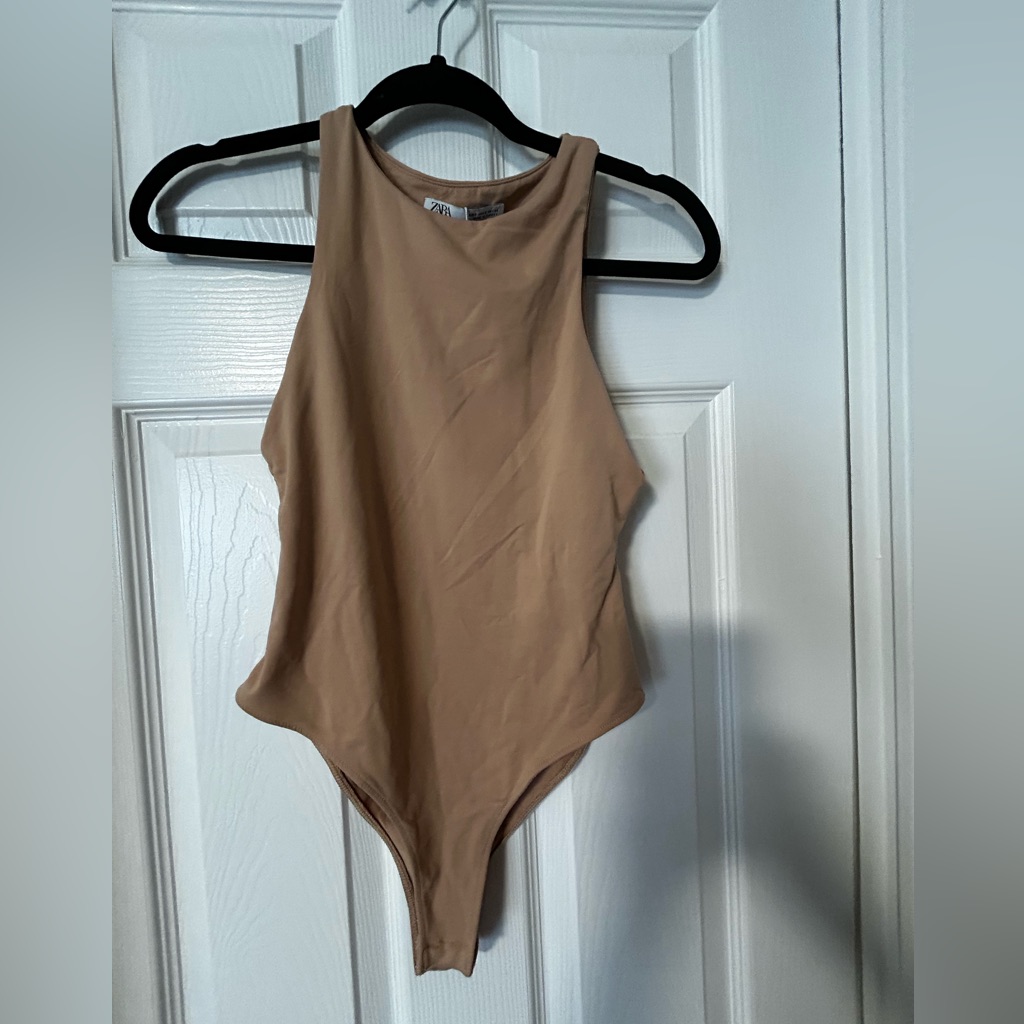Zara Sleeveless Bodysuit Size: S New